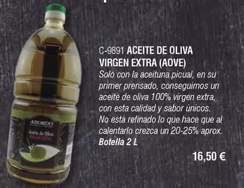 abordo - Aceite De Oliva Virgen Extra