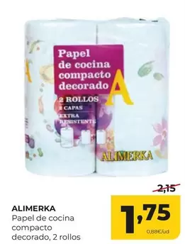 Alimerka - Papel De Cocina Compacto Decorado