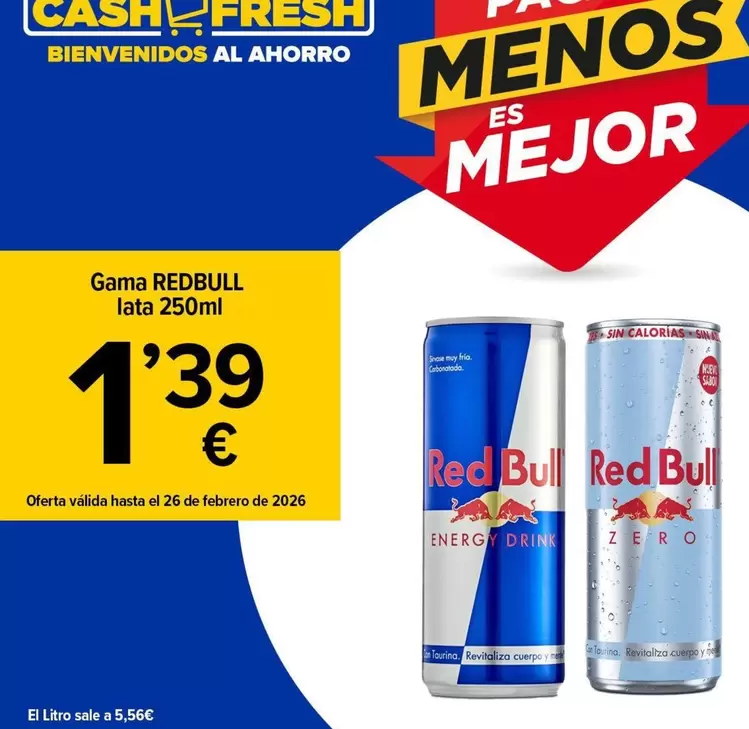 Red Bull - Gama Lata
