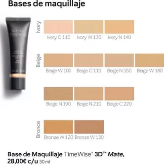 Mary Kay - Base De Maquillaje TimeWise 3D Mate