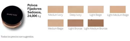 Mary Kay - Polvos Fijadores Sedosos