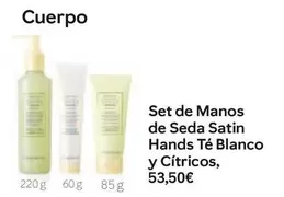 Mary Kay - Set De Manos De Seda Satin Hands Té Blanco Y Citricos