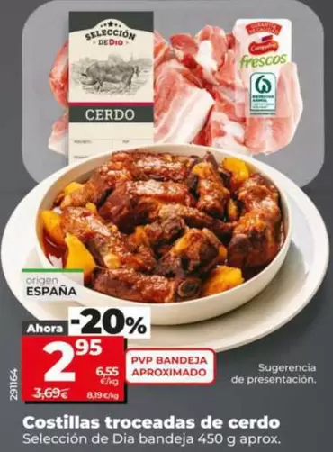 Seleccion De Dia - Costillas Troceadas De Cerdo 