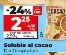 Dia Temptation - Soluble Al Cacao 
