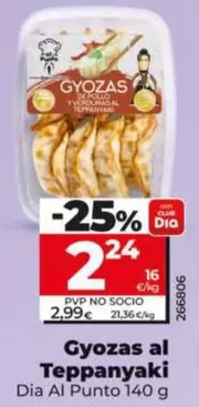 Dia Al Punto - Gyozas Al Teppanyaki