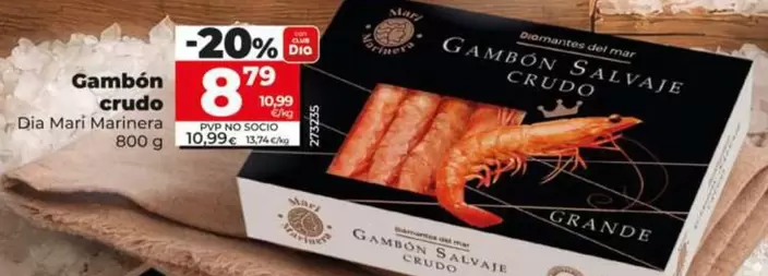 Dia Mari Marinera - Gambón Crudo 