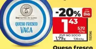 Dia El Cencerro - Queso Fresco De Vaca