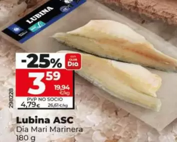 Dia Mari Marinera - Lubina Asc 