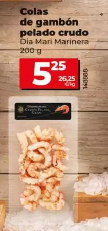 Dia Mari Marinera - Colas De Gambón Pelado Crudo
