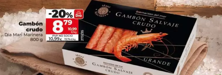 Dia Mari Marinera - Gambón Crudo 