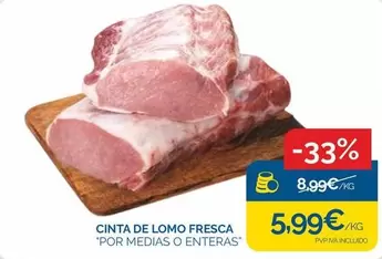 Cinta De Lomo Fresca