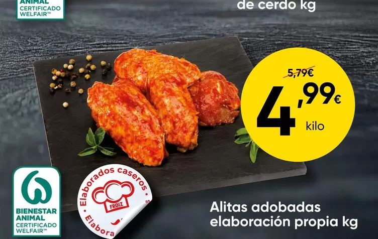 Froiz - Alitas Adobadas Elaboración Propia