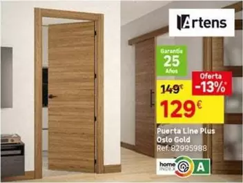 Plus - Puerta Line  Oslo Gold