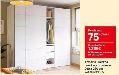 Solo - Armario Lucerna