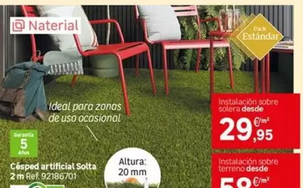 Ideal - Cêsped Artificial Solta