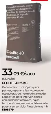Geolite 40 25 Kg