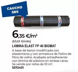 Bigmat - Lamina Elast Fp 40