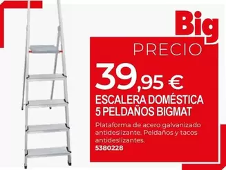 Bigmat - Escalera Domestica 5 Peldanos