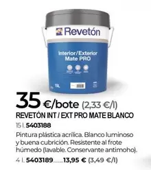 Blanco - Revêton Int/ext Pro Mate
