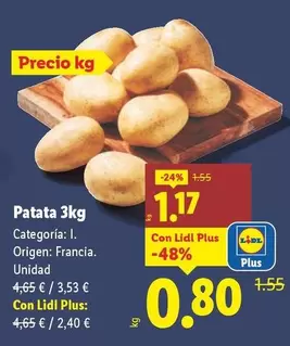 Patata 3kg