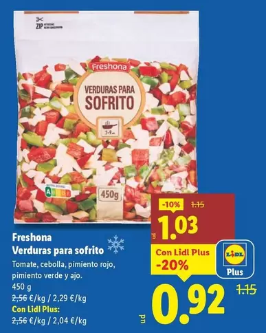 Freshona - Verduras Para Sofrito