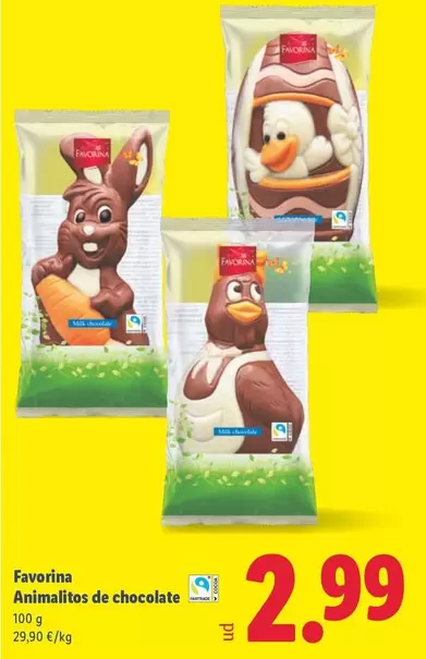 Favorina - Animalitos De Chocolate
