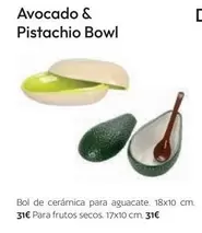 Avocado & Pistachio Bowl