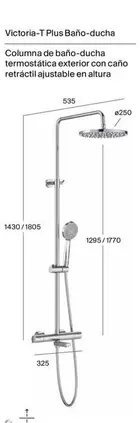 Roca - Victoria-T Plus Bano-Ducha