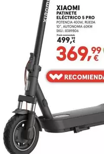 Xiaomi - Patinete Eléctrico 5 Pro