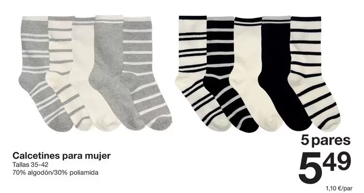 Calcetines Para Mujer