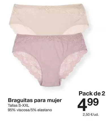 Braguitas Para Mujer