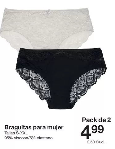 Braguitas Para Mujer