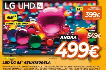 LG - LED 65" 65UA75006LA