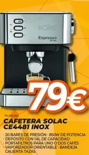 Solac - Cafetera