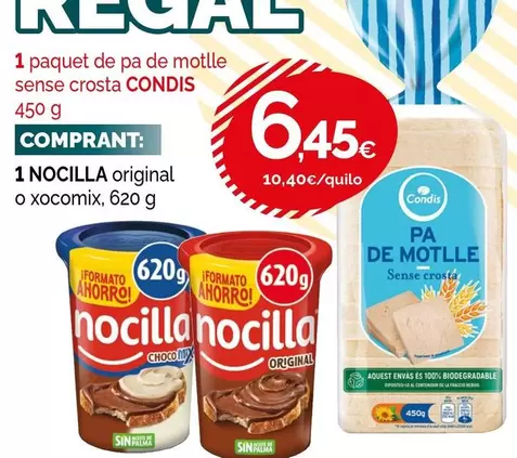 Condis - 1 Nocilla Original O Xocomix