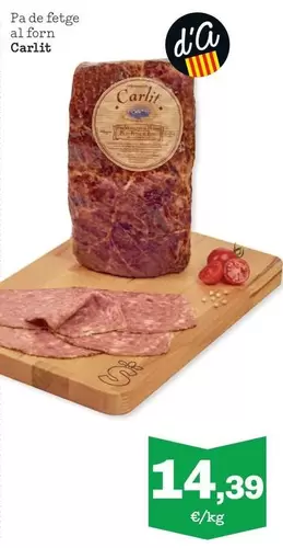 Carlit - Pa De Fetge Al Forn