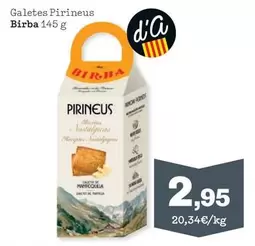 Birba - Galetes Pirineus