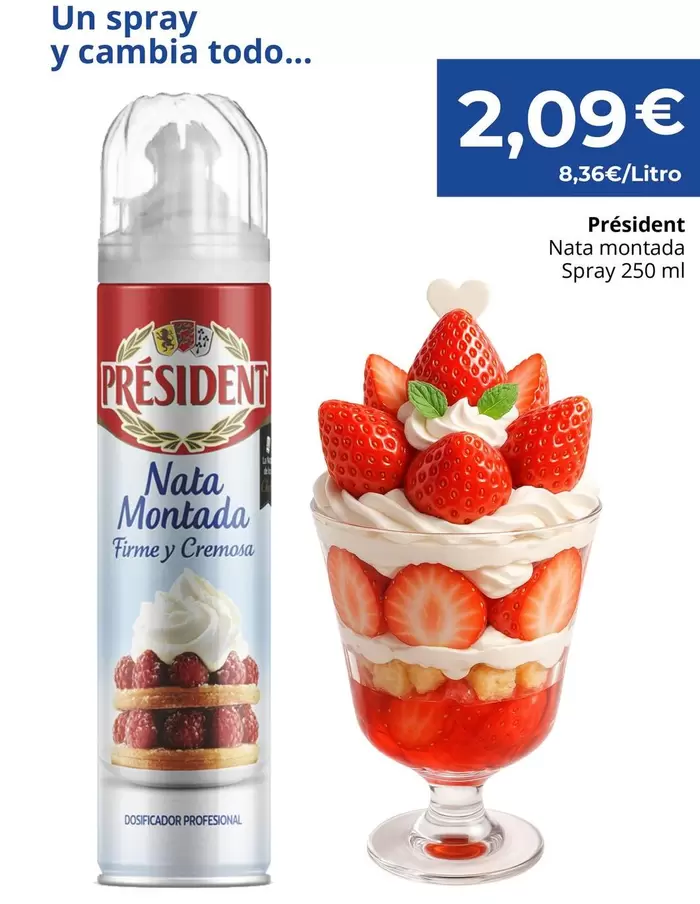 Président - Nata Montada Spray