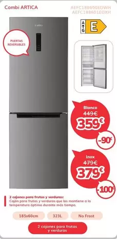 Artica - Combi AEFC188600EDWH 