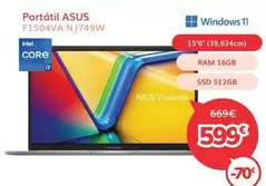 Asus - Portátil F1504va NJ749W