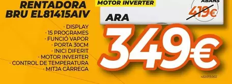 Bru - Rentadora EL81415AIV