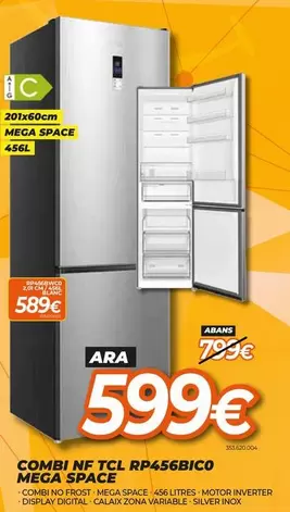 TCL - Combi NF RP456BIC0 Mega Space