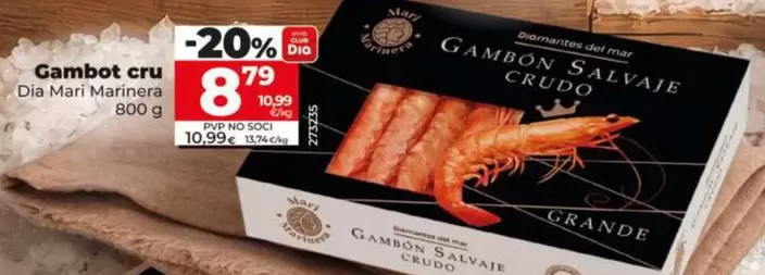 Dia Mari Marinera - Gambón Crudo 