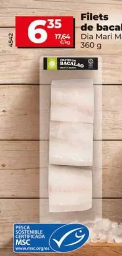 Dia Mari Marinera - Filetes De Bacalao 