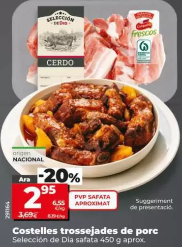 Seleccion De Dia - Costillas Troceadas De Cerdo 