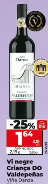 Viña Danza - Vino Tinto Crianza D.o. Valdepeñas