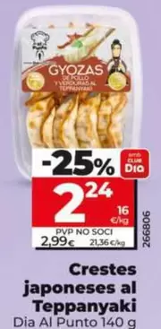 Dia Al Punto - Gyozas Al Teppanyaki