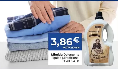 Mimidu - Detergente Líquido J. Tradicional