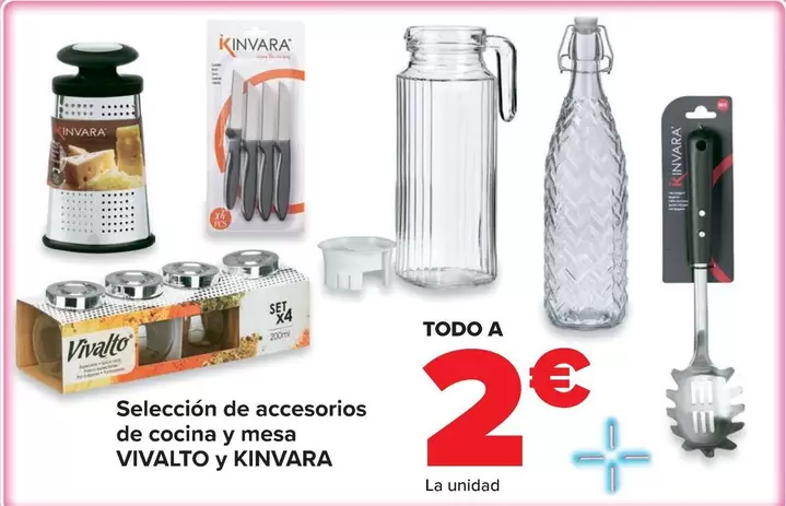 Vivalto/ Kinvara - Seleccion De Accesorios De Cocina Y Mesa