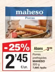Maheso - Porres Prefregides